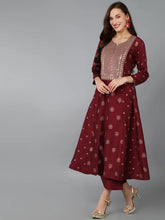 Women Silk Blend Embroidered Woven Design-PKSKD1708